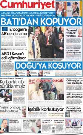 Cumhuriyet sayfa 1