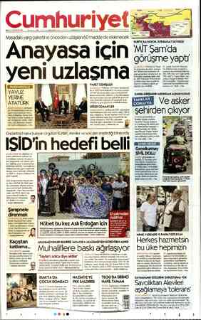 Cumhuriyet sayfa 1