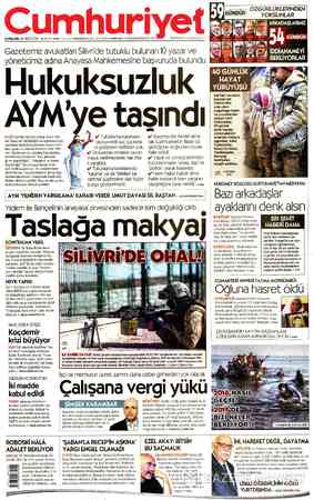  ÇARŞAMBA 28 ARALIK 2016 - 92. YIL SAYI: 33320 KURUCUSU YUNUS NADİ (9244945) BAŞYAZARLARI NADİR NADİ (19451991) İHAN SELÇUK