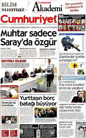 Cumhuriyet sayfa 1