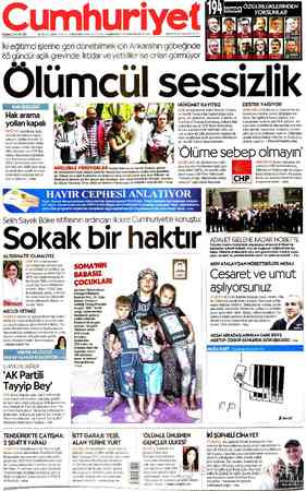  CUMA 12 MAYIS 2017 93. YIL SAYI: 33455 - KURUCUSU YUNUS NADİ (9244945) BAŞYAZARLARI NADİR NADİ (19451991) İLHAN SELÇUK...
