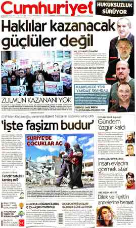  HUKUKSUZLUK FİYATI 2 TL (KDV içinde) KKTCDE 2.5TL ÇARŞAMBA | KASIM 2017 93. YIL SAYI: 33628 - KURUCUSU YUNUS NADİ (9244945)