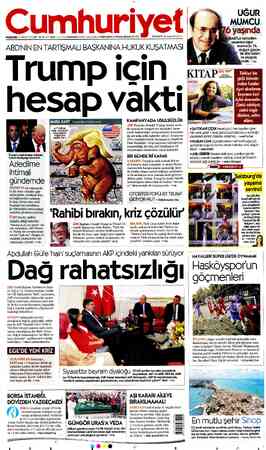 Cumhuriyet sayfa 1