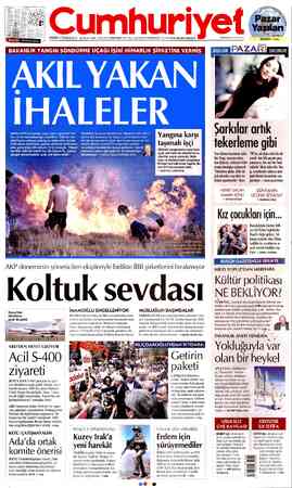 Cumhuriyet sayfa 1