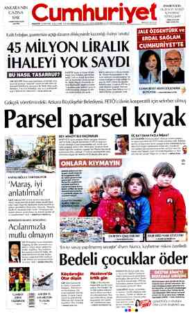  ANKARA'NIN GAZINA BAK » MURAT KARAYALÇIN yazdı2'de Fatih Erdoğan, gazetemize açtığı davanın dilekçesinde kazandığı ihaleyi