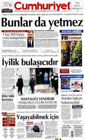  , LEMONDE diplomatigye Bir sonraki — B kıyamete kadar *T şimdil! Pazartesi günü CUMARTESİ 4 NİSAN 2020 95.YIL SAYI: 34513...