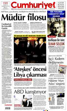 Cumhuriyet sayfa 1
