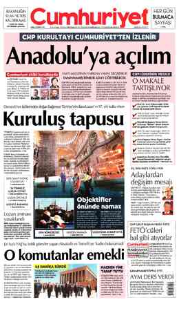  BAKANLIĞIN PLAN YETKİSİ KALDIRILMALI >PROF. DR. YILMAZ BÜYÜKERŞEN yazdı 6'da CUMA 24 TEMMUZ 2020 96. YIL SAYI: 34621 KURUCUSU