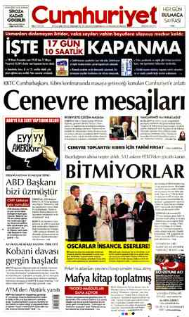  KARACİ.ĞER YAĞLANMASI SİROZA KADAR GİDEBİLİR >SİBEL BAHÇETEPE'nin Sağlık Sayfası 8'de SALI 27 NİSAN 2021 96. YIL SAYI: 34898