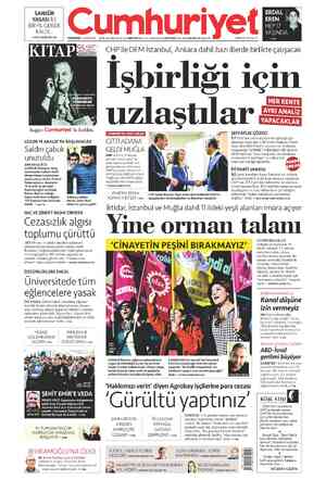  SANSÜR YASASI İLE BİR YIL GERİDE KALDI... » UTKU ÇAKIRÖZER 2'de PERŞEMBE 14 ARALIK2023 — 99.YIL SAYI: 35859 KURUCUSU YUNUS