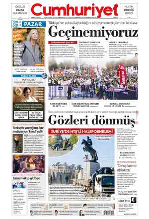 Cumhuriyet sayfa 1