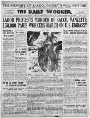 The Daily Worker Newspaper August 24, 1927 kapağı