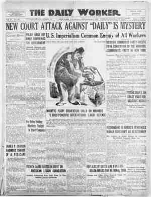 The Daily Worker Newspaper September 1, 1927 kapağı