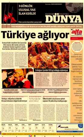 Türkiye ağlıyo Soma'daki maden faciasında ölü sayısı devamlı artıyor, mahsur kalan işçileri canlı kurtarma ihtimali...