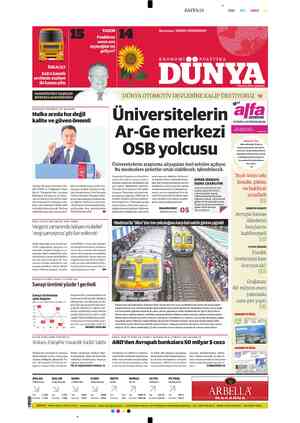  İHRACAT Irak'a kanatlı sevkinde maliyet iki katına çıktı ı TARIM Fındıktan sonra sıra ayçiçeğine mi SARIGÖZOĞLU BAŞKANI...