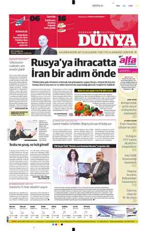  FOTOĞRAF: Mehmet BARS b HAVACILIK Amerikalı havacılık devi Türkiye'den Avrupa'ya açılacak İKV BAŞKANI ÖMER CİHAD VARDAN: OCAK