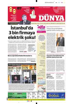  OTOMOTİV Tofaş'ın “Mini Carg; projesi onaylandı SERANİT GRUP BAŞKANI HAMDİ ALTUNALAN, İstanbul'da 3 bin firmaya elektrik...