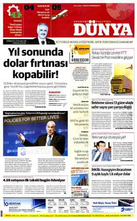  TÜRKİYE FİNANSGM OSMAN ÇELİK: Yıl soenunda dolar fırtınası kopabilir! ECB'den ek parasal genişleme sinyali geldi. Uzmanlara