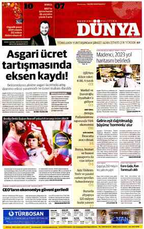  HSBC GENEL MÜDÜR YARD. HULUSİ HOROZOĞLU: Asgarı ücret tartışmasında eksen kaydı! Daron Acemoğlu, yüzde4'lerin...