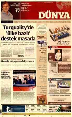  2017 CEO SOHBETLERİ İNGEV Vural Çakır: 17 'Survivo: ama bu yıl ihtiyatlı davranac. Turguality'de 'ülke bazlı' destek masada