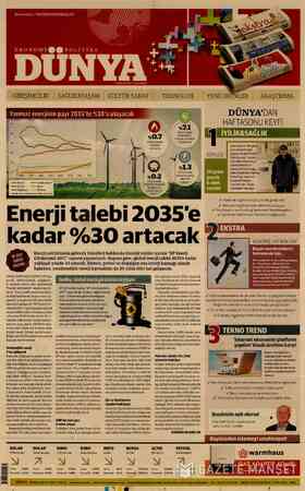  Kurucusu / NEZİHDEMİRKENT EKONOMİGEPrOLİTİKA L YA GİRİŞİMCİLİK — Yanmaz ene a < ? 1965 — 1975 1985 — 1995 *Rüzgâr, güneş,...