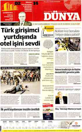  MALİYE BAKANI NACİ AĞBAL: Türk girişimci yurtdışında otel işini sevd Türkiye'deki deneyimlerini dışarıya taşıyan otelciler