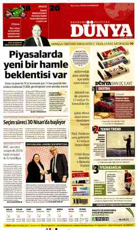  ASD BAŞKANI ZEKİ SARIBEKİR: Piyasalarda yeni bir hamle beklentisi var Dolar karşısında TL'yi korumak için 75 baz puanlık faiz