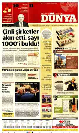  DNO ) TİM BAŞKANI MEHMET BÜYÜKEKŞİ: Çinli şirketler akın etti, sayı 1000'i buldu! Lojistik, elektronik, enerji, turizm ve...