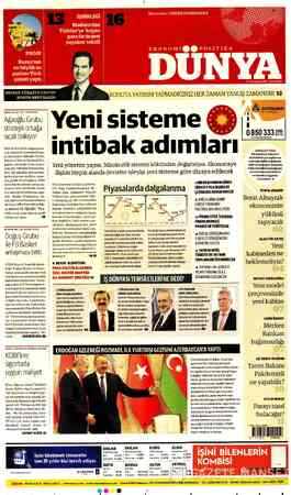  REIDIN TÜRKİYE CEO'SU KERİM BERTRAND: VARLIK SATIŞI YAPACAK Ağaoğlu Grubu stratejik ortağa sıcak bakıyor Faiz ve dövizdeki