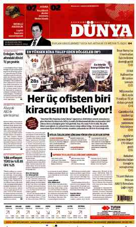  DENİZBANK FHG BAŞKANI HAKAN ATEŞ: | 100 GÜNE 400 PROJE | Erdoğan: Yastık | altındaki dövizi TL'ye çevirin Cumhurbaşkanı Recep