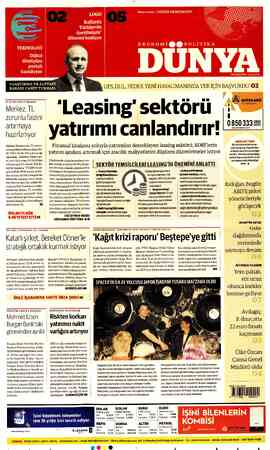  ULAŞTIRMA VE ALTYAPI BAKANI CAHİT TURHAN: 21 EYLÜL'DEN İTİBAREN Merkez, TL zorunlu faizini artırmaya hazırlanıyor Merkez...