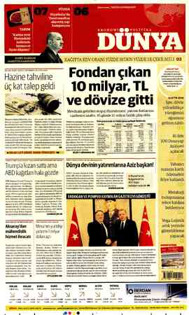  BASEV BAŞKANI SADETTİN KAŞIKIRIK: EN ÇOK İLGİYİ ABD'Lİ YATIRIMCILAR GÖSTERDİ Hazine tahviline üç kat talep geldi Mökanme ŞS