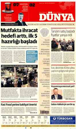  ÇALIK HOLDİNG YÖNETİM KURULU BAŞKANI AHMET ÇALIK: OLAT NözikDenilrlritinaramiz: danayrılışınındün 18. yılıydı. Bize...