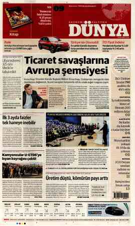  Gazetenizle Kitap Antalya Havalimanı'nın kapasite artırımı için DHMİ'den çağrı SAYFA/04 509 VEKİLDEN 184 RET OYU Libya...