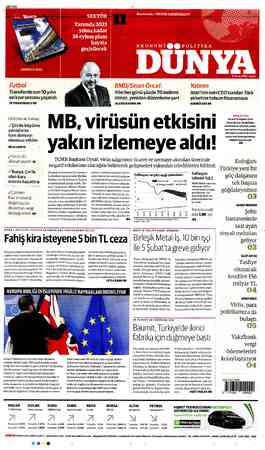  Global hn“ı'ı.xa“_ı;: k sek&âıc*ânv“x& Transferde son 10 yılın en kısır sezonu yaşandı CEYHUNKUBURLU/O5 DEİK/Murat Kolbaşı: