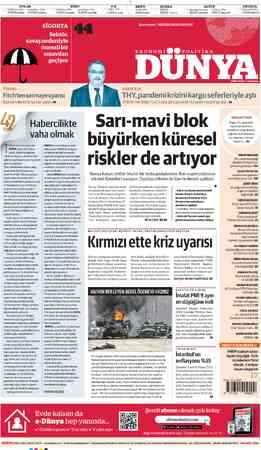  DOLAR /) TCMBSatış (Dün) ” |13.9104 (13.8535) Fitch'ten sermaye uyarısı Bazı bankalarda tamponlar aşındı /16 SerbestPiyasa
