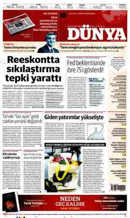  — | DOLAR EURO €/$ —. REPO BORSA / TCMBSatış (Dün) — | SerbestPiyasa (Dün) / TCMBSatış (Dün) Serbest Piyasa (Dün) | J Parite