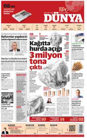  DOLAR EURO e/$ TLREF BORSA TCMBSatış Serbest Piyasa TCMBSatış Serbest Piyasa Parite Gecelik BIST100 32.8698 W 32.8443...