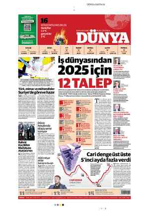  4 BİNİ AŞKIN KOOPERATİF MARKET SATIŞ NOKTASIYLA SerbestPiyasa TCMBSatış W 34.8747 34.8804 DÜNYA SAYFA 01 SÜRDÜRÜLEBİLİRLİK