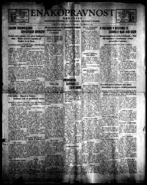 Enakopravnost Newspaper November 30, 1942 kapağı