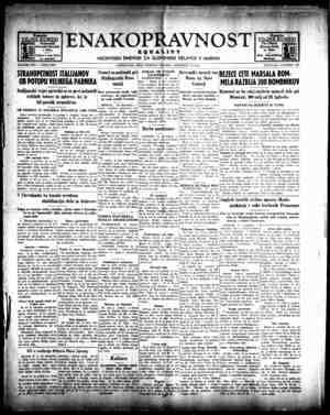 Enakopravnost Newspaper December 15, 1942 kapağı