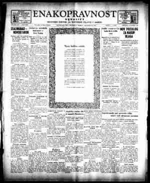 Enakopravnost Newspaper December 23, 1942 kapağı