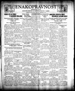 Enakopravnost Newspaper December 24, 1942 kapağı