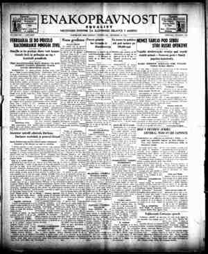 Enakopravnost Newspaper December 28, 1942 kapağı