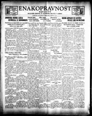 Enakopravnost Gazetesi 4 Ocak 1943 kapağı