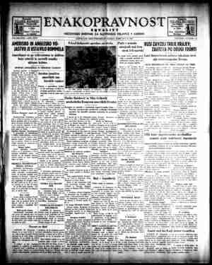 Enakopravnost Newspaper February 24, 1943 kapağı