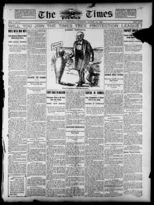 The Evening Times Newspaper 14 Ağustos 1895 kapağı