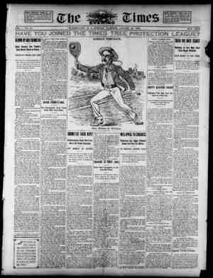 The Evening Times Newspaper 19 Ağustos 1895 kapağı