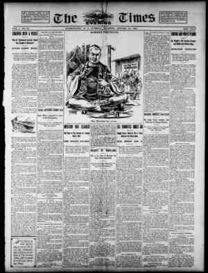 The Evening Times Newspaper 27 Ağustos 1895 kapağı