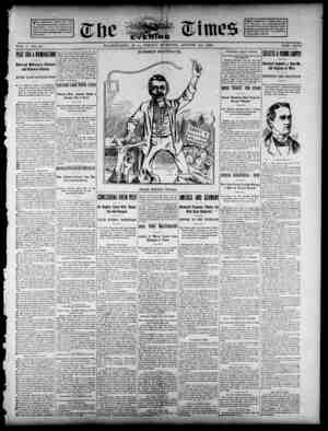 The Evening Times Newspaper 30 Ağustos 1895 kapağı